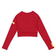 Load image into Gallery viewer, Logo long-sleeve crop top
