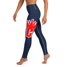Load image into Gallery viewer, Logo Yoga Leggings (Navy)
