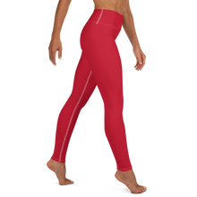 Load image into Gallery viewer, Logo Yoga Leggings (Red)
