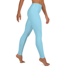Load image into Gallery viewer, Logo Yoga Leggings (Columbia Blue)
