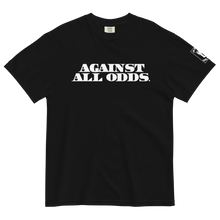 Load image into Gallery viewer, “Against All Odds” Unisex garment-dyed heavyweight t-shirt
