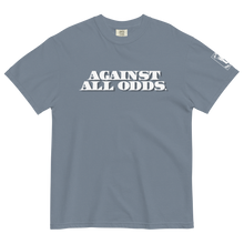 Load image into Gallery viewer, “Against All Odds” Unisex garment-dyed heavyweight t-shirt
