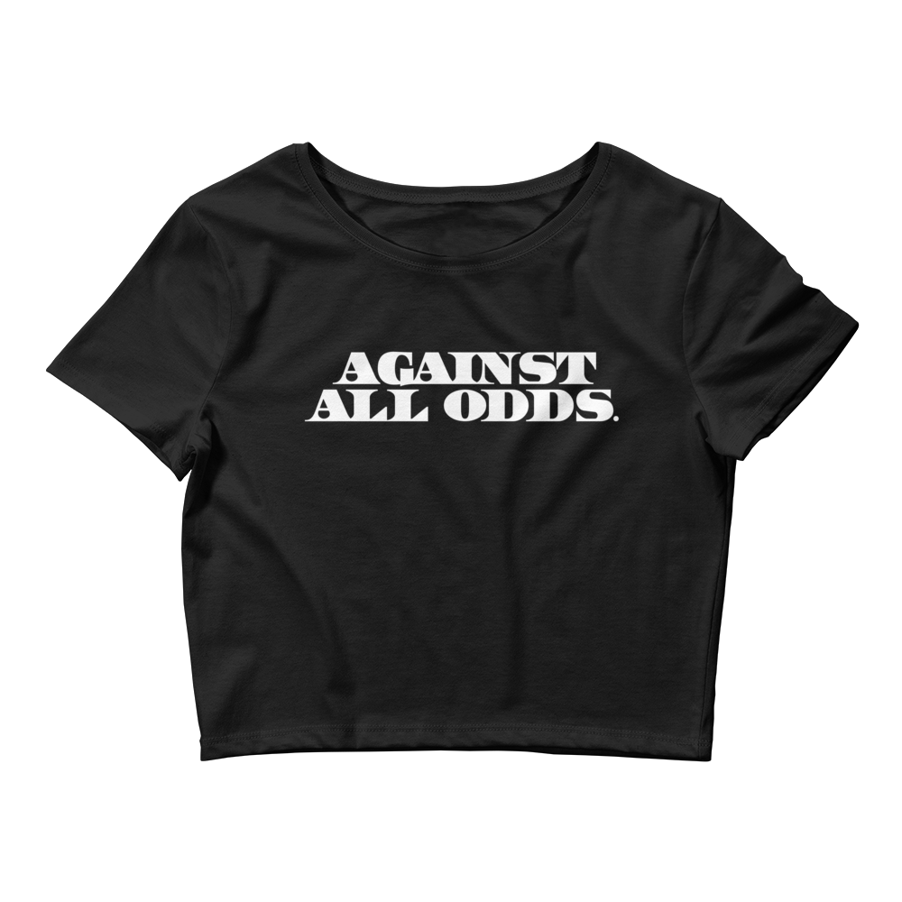 “Against All Odds” Women’s Crop Tee